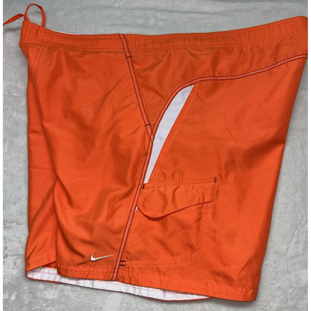 Nike Core Velocity Volley Shorts / Swim Trunks in Orange 2XL Cargo‎ XXL
